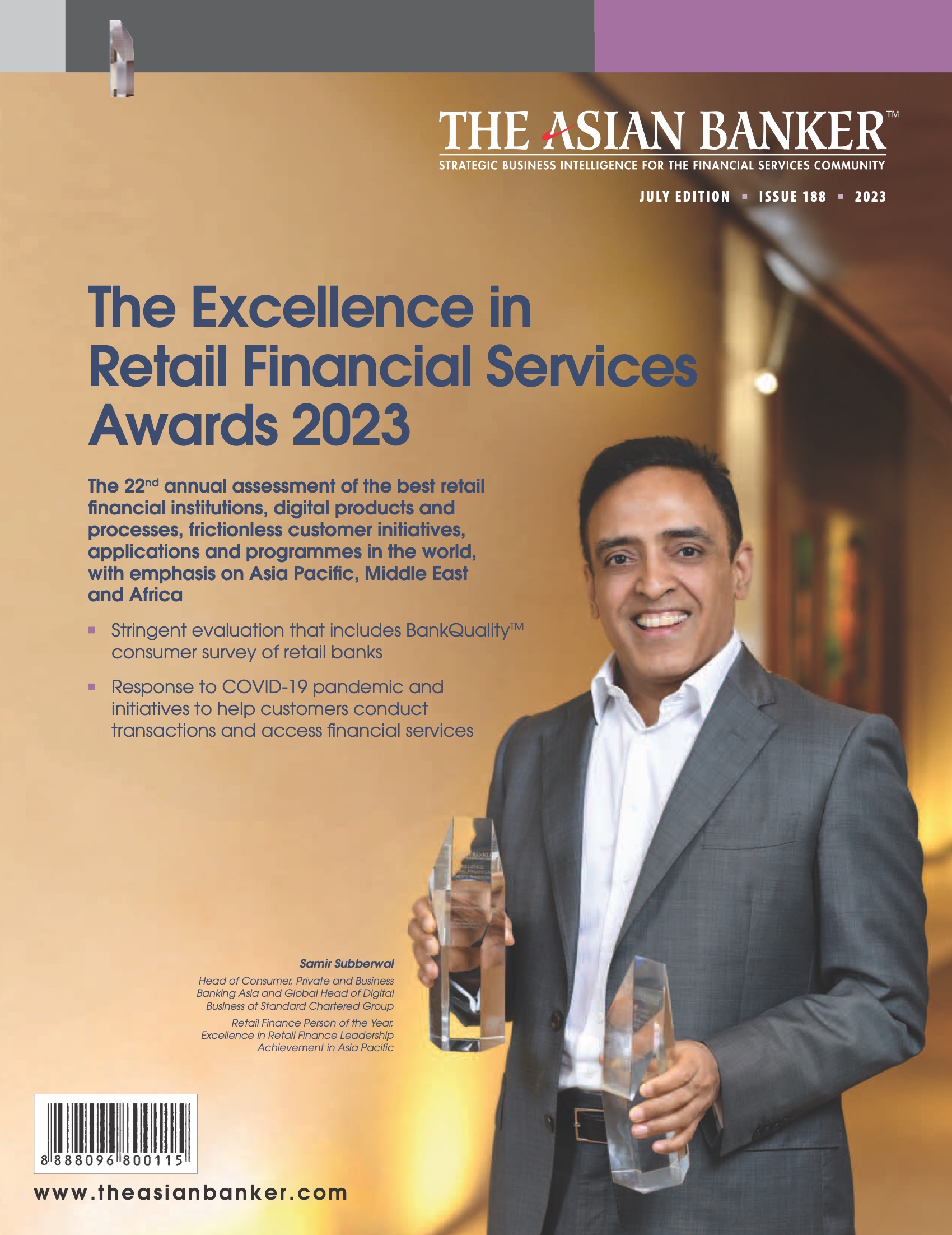 The Excellence in Retail Financial Services Awards 2023